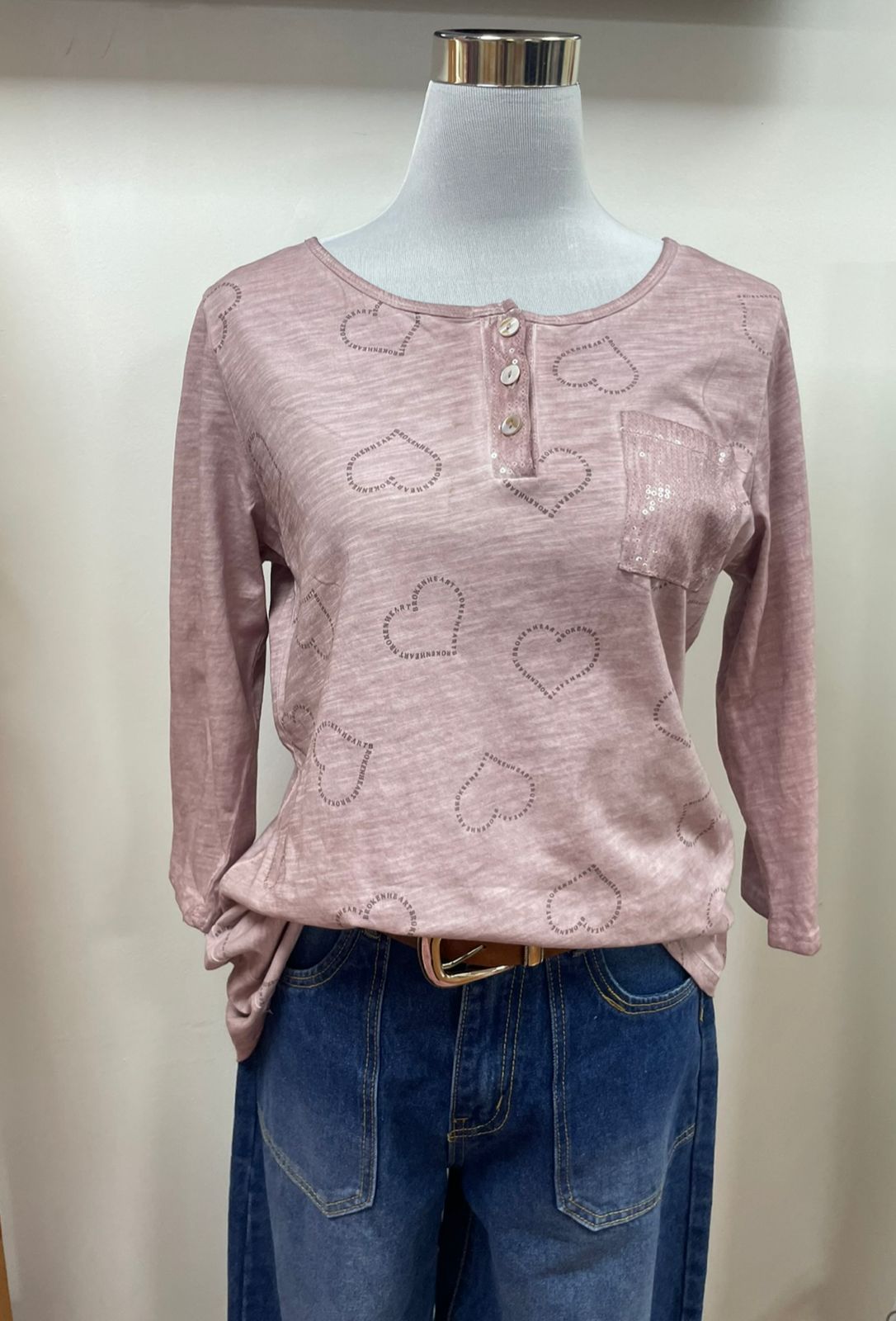 Polera Manga 3/4 - Imagen 4